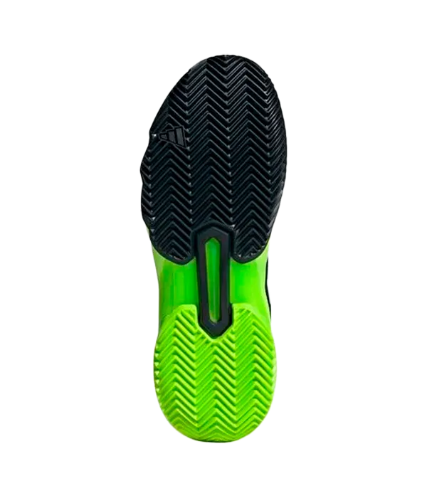 Zapatillas Adidas CourtJam Control 3 Clay Negro/Amarillo Limon 2025