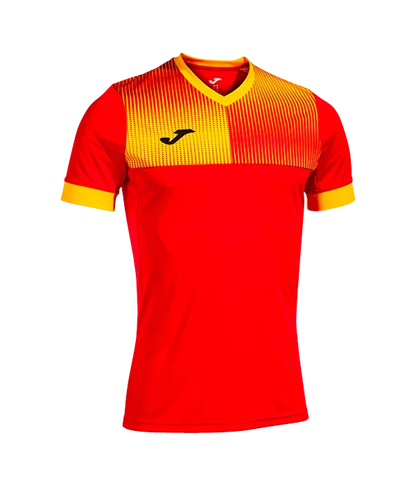Camiseta Joma Eco Supernova Rojo/Amarillo
