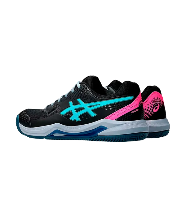 Zapatillas Asics Gel-Dedicate 8 Black/Energy Aqua