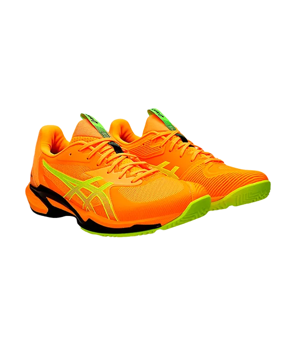 Zapatillas Asics Solution Speed FF 3 Padel Satadium Orange/Safety Yellow