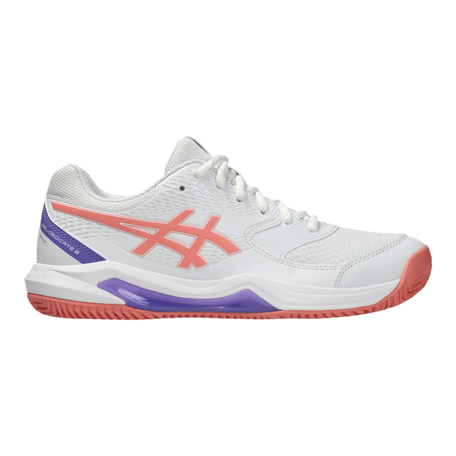 Padelschuhe Asics Gel-Dedicate 8 Padel Damen Weiß/Guava 2026