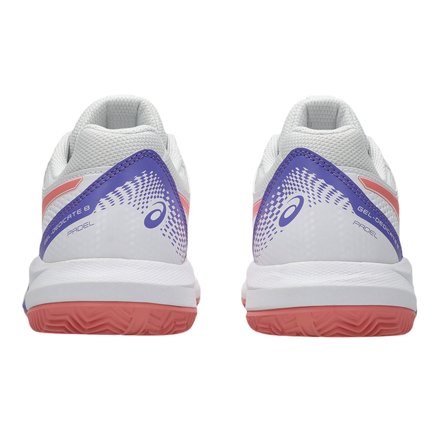 Padelschuhe Asics Gel-Dedicate 8 Padel Damen Weiß/Guava 2026