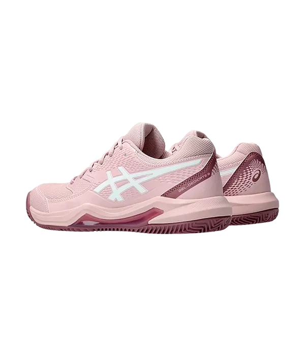 Zapatillas Asics Gel-Dedicate 8 Clay Women Watershed Rose/White