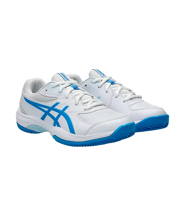 Zapatillas Asics Gel-Game GS Clay/OC Kids White/Blue Coast