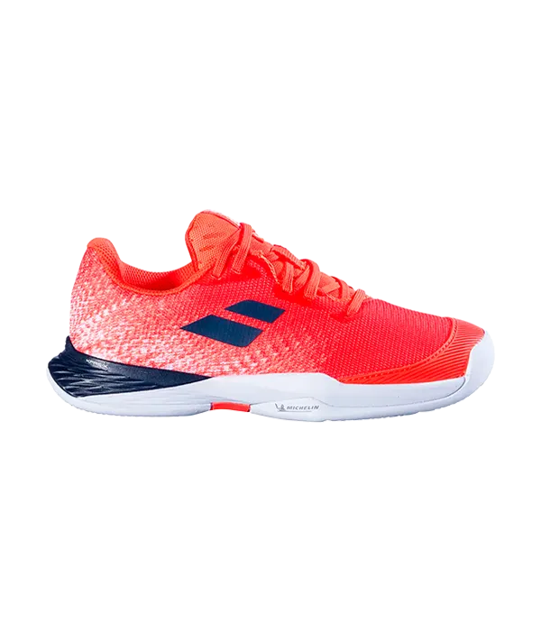 Zapatillas Babolat Jet Mach 3 Junior Clay Strike Red/ White 2024