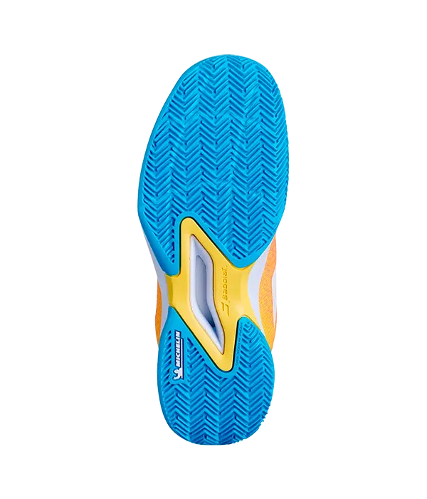 Zapatillas Babolat Jet Mach 3 Junior Clay Strike Red/ White 2024