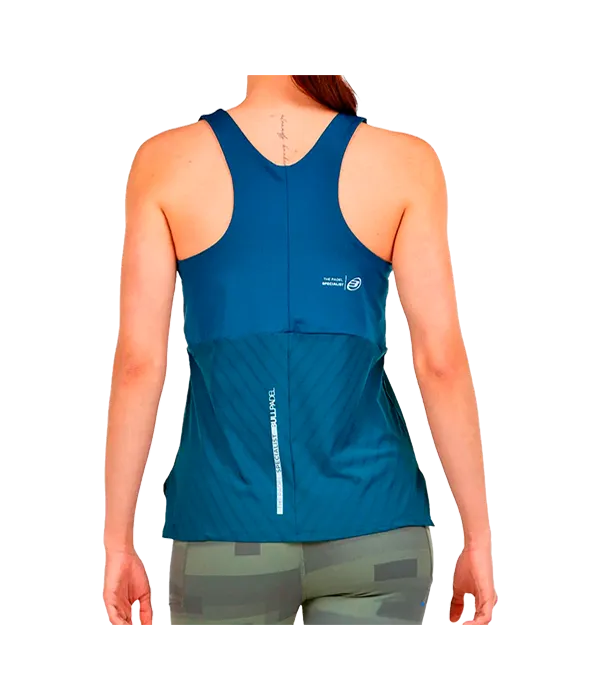 Camiseta Bullpadel Oza Mujer Azul