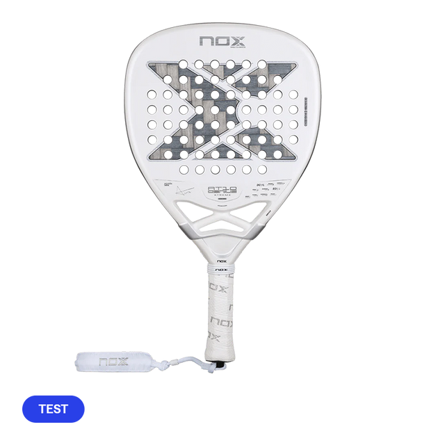 Raquette de TEST NOX AT10 Genius Attack 12K Xtrem par Agustín Tapia 2026