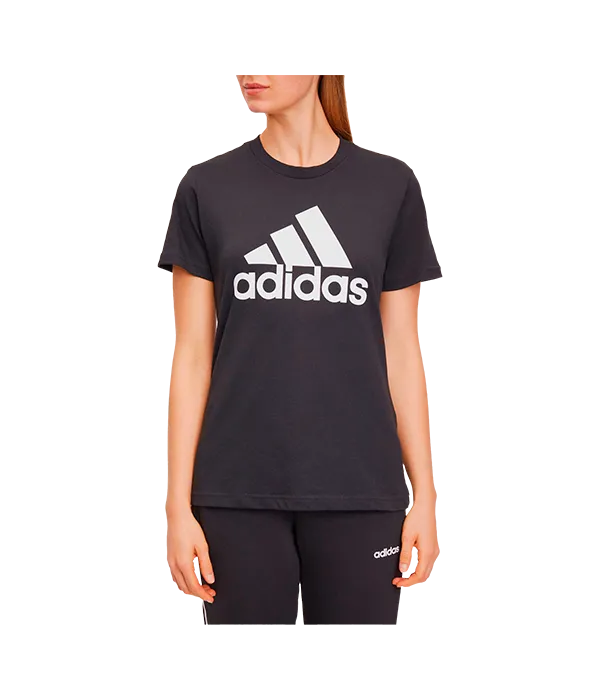Camiseta Adidas Logo Women Negra