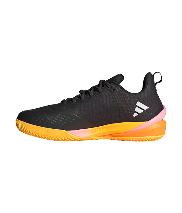 Zapatillas Adidas Adizero Cybersonic M Clay Negro/Naranja
