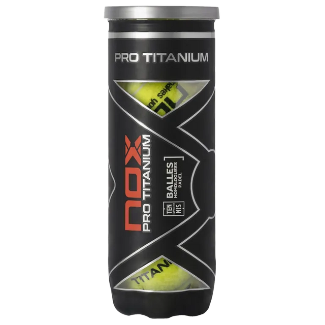 Pelotas NOX Pro Titanium (Pack x3)