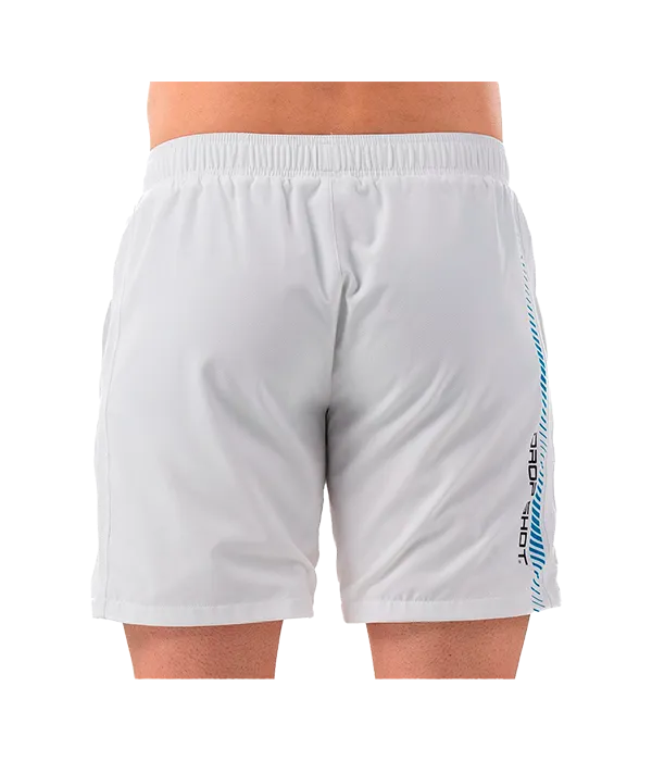 Pantalón Cortos Drop Shot Abian Campa Blanco