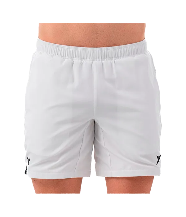 Pantalón Cortos Drop Shot Abian Campa Blanco