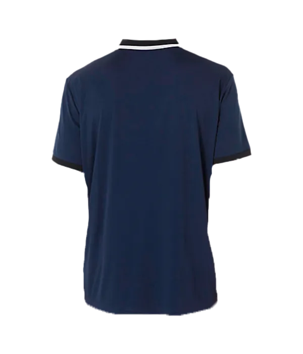 Polo Asics Court Azul/Negro