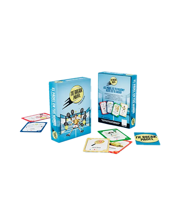 Juego de cartas Tie Break Padel