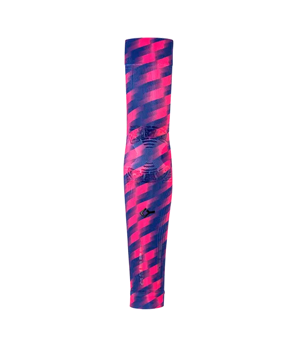 Mangas de Compresión Floky No Strain Fusion Purple-Fucsia