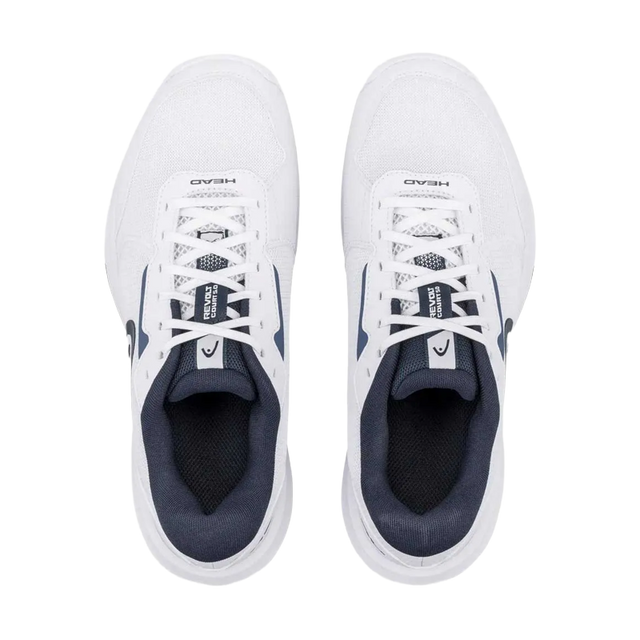 Zapatillas Head Revolt Court 5.0 White/Blueberry 2026