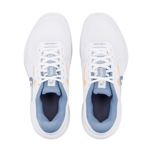 HEAD Padel Shoes Revolt Court 5.0 White/Denim 2026