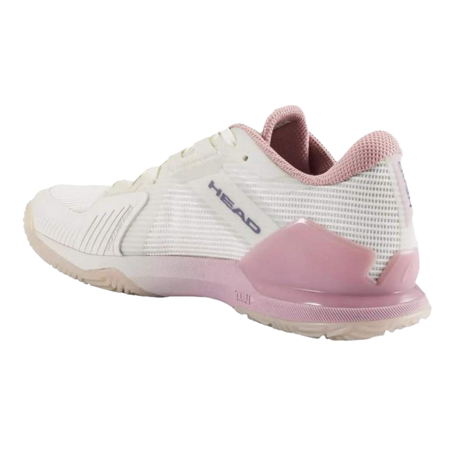Scarpe da padel HEAD sprint Pro 4.0 Padel Chalk Bianco/Rosa Inglese Donna 2026