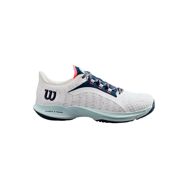 Zapatillas Wilson Hurakn Pro White/Cooling Spray/Navy Blazer