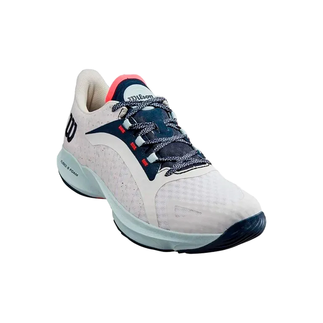 Zapatillas Wilson Hurakn Pro White/Cooling Spray/Navy Blazer