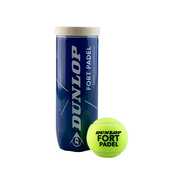 Pelotas Dunlop Fort Padel (Pack x3)