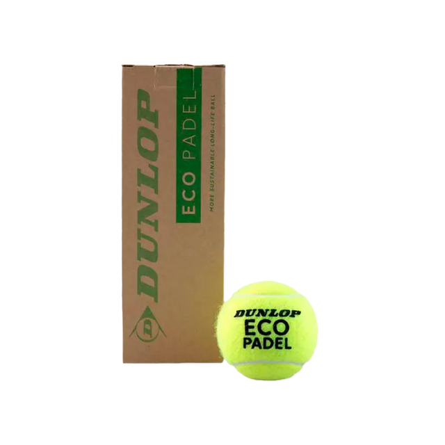 Cajón Pelotas Dunlop Eco Padel (Pack x24)