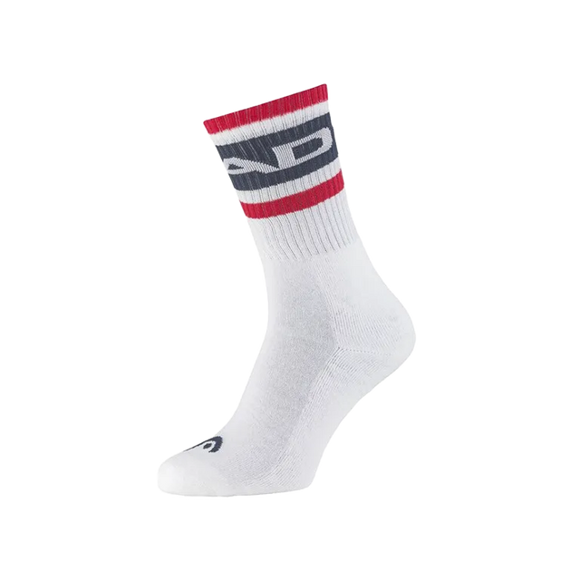 Calcetines HEAD Crew Blanco/Rojo