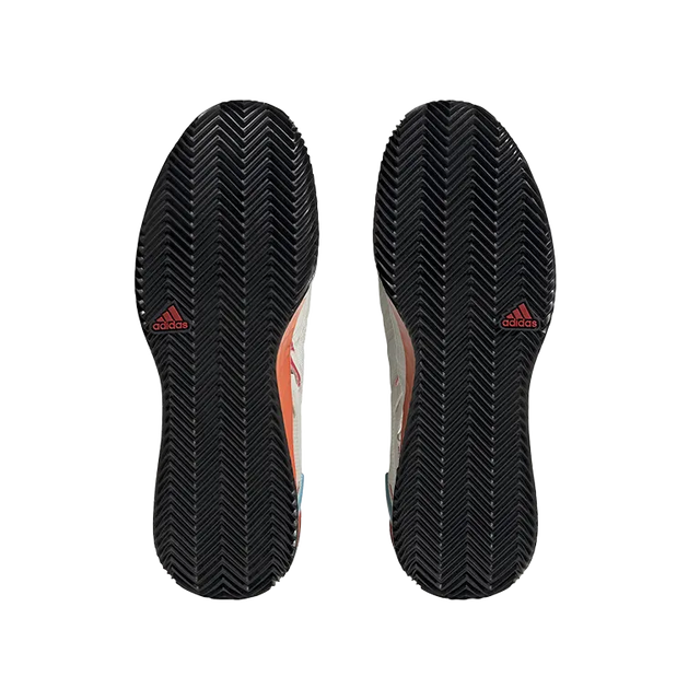 Zapatillas Adidas adizero Ubersonic 4 M Clay Blanco/Naranja