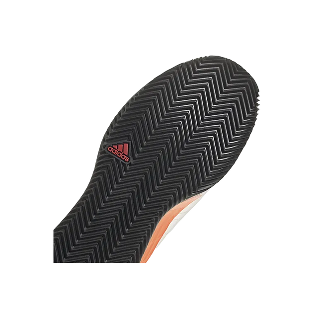 Zapatillas Adidas adizero Ubersonic 4 M Clay Blanco/Naranja