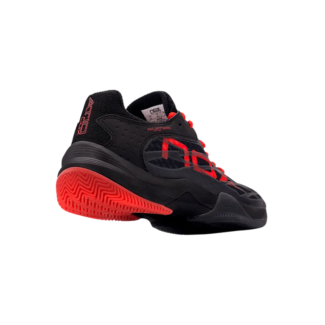 Zapatillas NOX AT10 Lux Negro/Rojo
