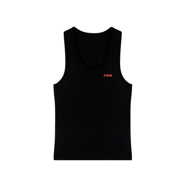 Camiseta Tirantes NOX Team Fit Women Negro