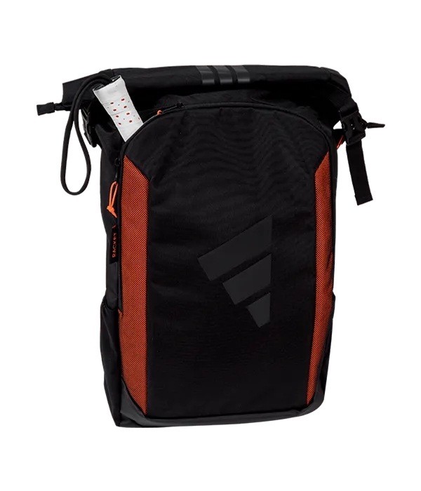 Mochila Adidas Multigame Negro/Naranja 3.4 2025