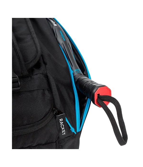 Paletero Adidas Protour Negro/Azul 3.4 2025