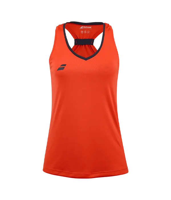Camiseta Babolat Play Tank Top Women Naranja