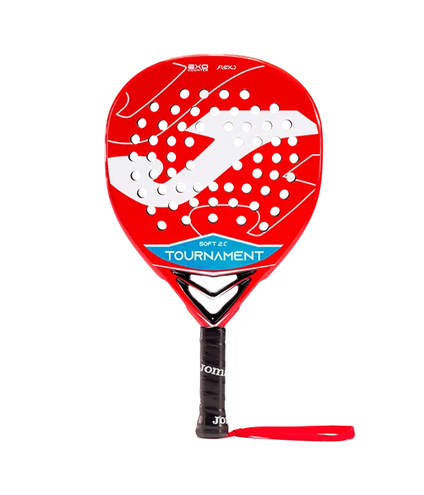 Pala Joma Tournament Soft Rojo/Blanco 2025