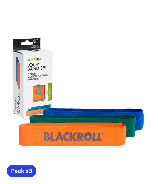 Set de Cintas de Entrenamiento Blackroll (3 Intensidades) 2025