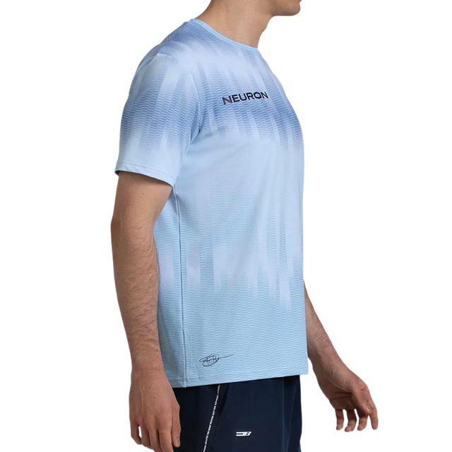 Camiseta Bullpadel Chingotto 26V Azul Glaciar 2026