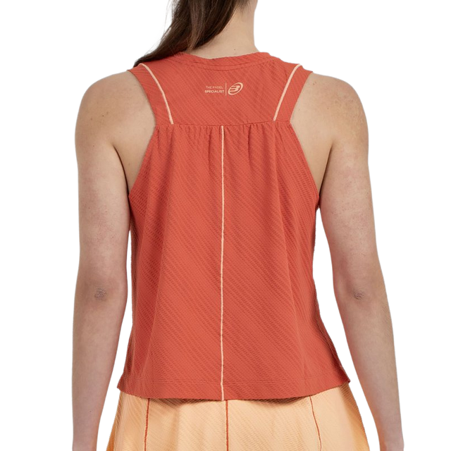 Camiseta Bullpadel Tirantes Amalia Pomelo Mujer 2026