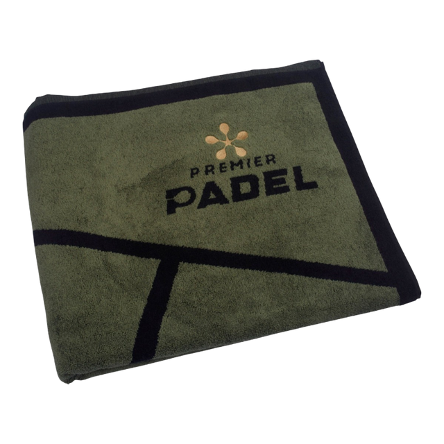 Toalla Bullpadel 150x90 Kaki/Negro 2026