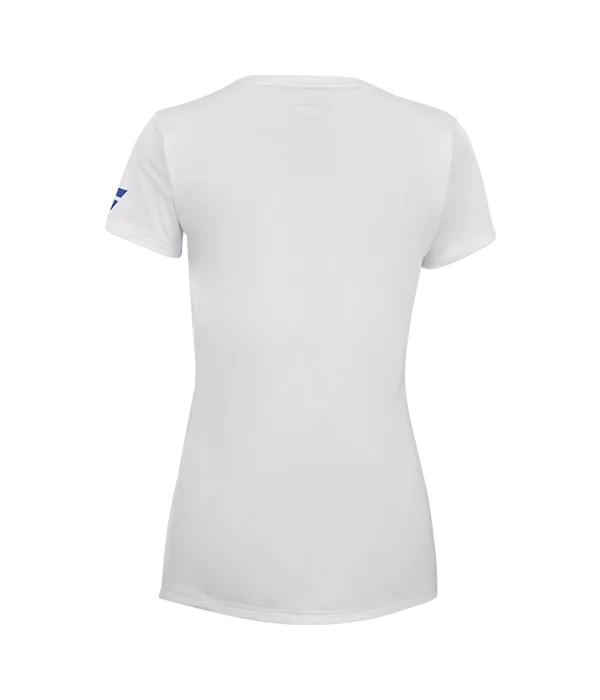 Camiseta Babolat Exercise Tee Woman White/White 2025