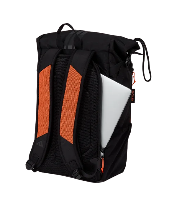 Mochila Adidas Multigame Negro/Naranja 3.4 2025
