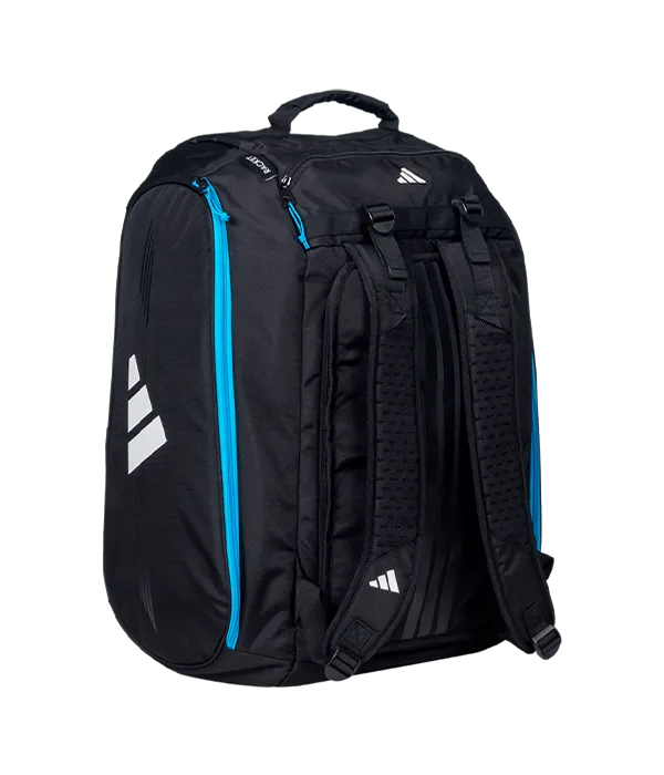 Paletero Adidas Protour Negro/Azul 3.4 2025