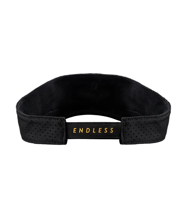 Visera Endless Icon Negro/Dorado