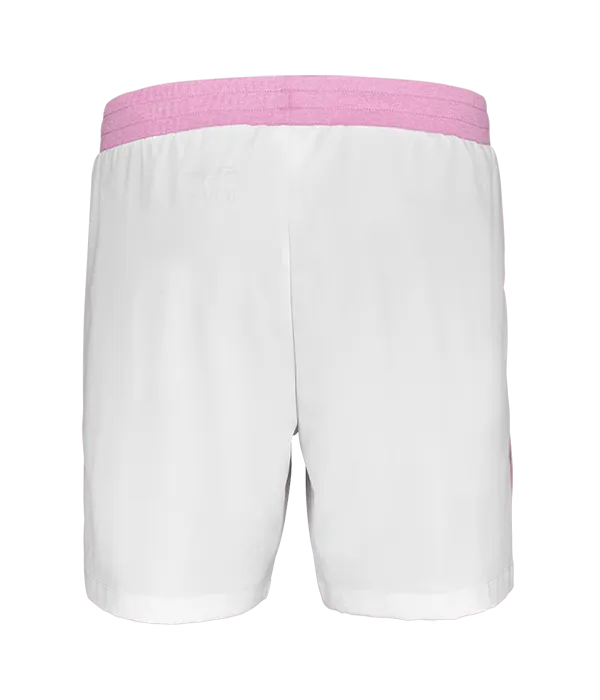 Pantalón Babolat Juan Lebrón Blanco/Rosa 2025