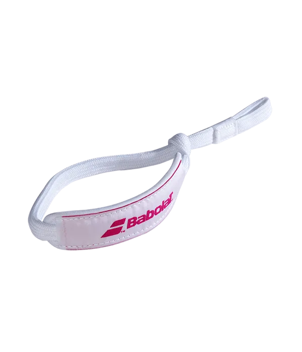 Cordón Babolat Blanco/Rosa