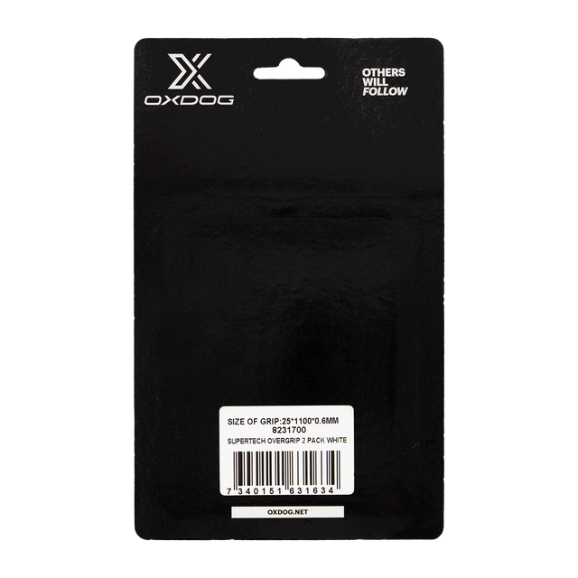 Overgrips Oxdog Supertech Blanco (Pack x2)