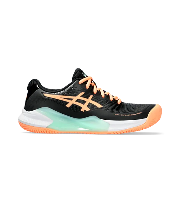 Zapatillas Asics Gel-Challenger 14 Padel Women Black/Bright Sunstone 2024