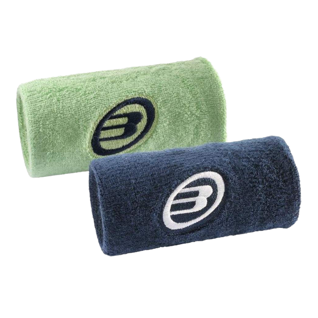 Muñequera Bullpadel BPMU262 Oceano Profundo/Verde Ácido 2026