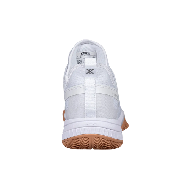 Padel Shoes Nox Nerbo White/Gum Rubber 2026